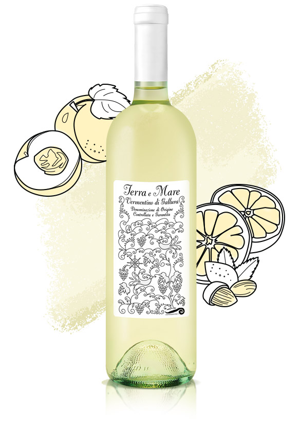 UnMareDivino - Vermentino di Gallura Terra e Mare Bianco